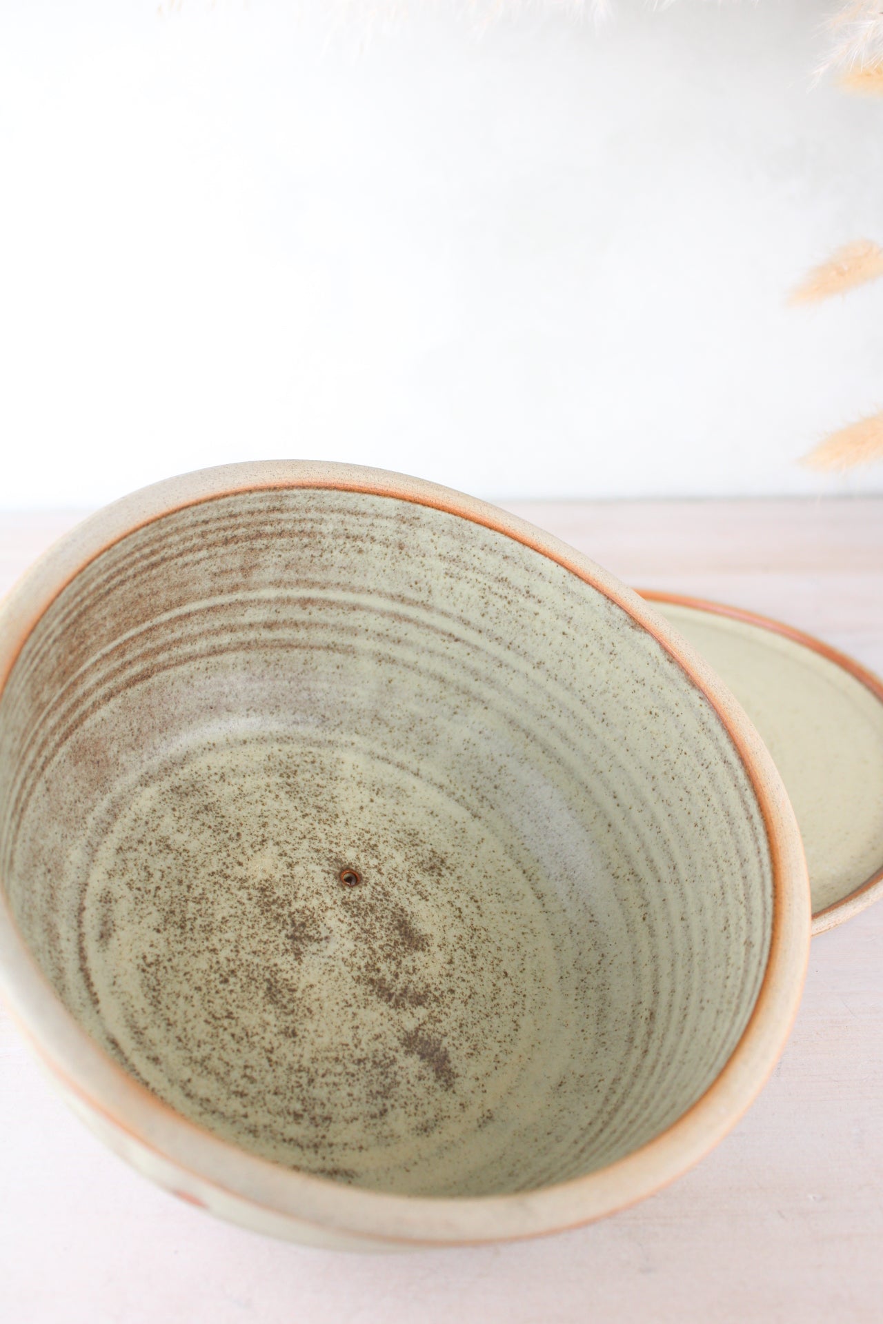 Studio Pottery Stoneware Cheese Dome