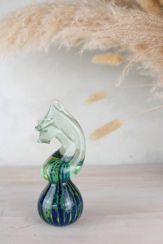 Midna Glass Seahorse Paperweight