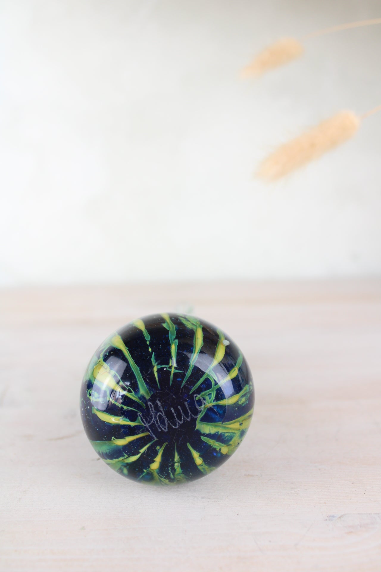 Midna Glass Seahorse Paperweight