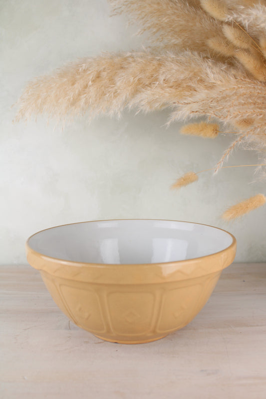 Masons Cash Small Yellow Mixing Bowl