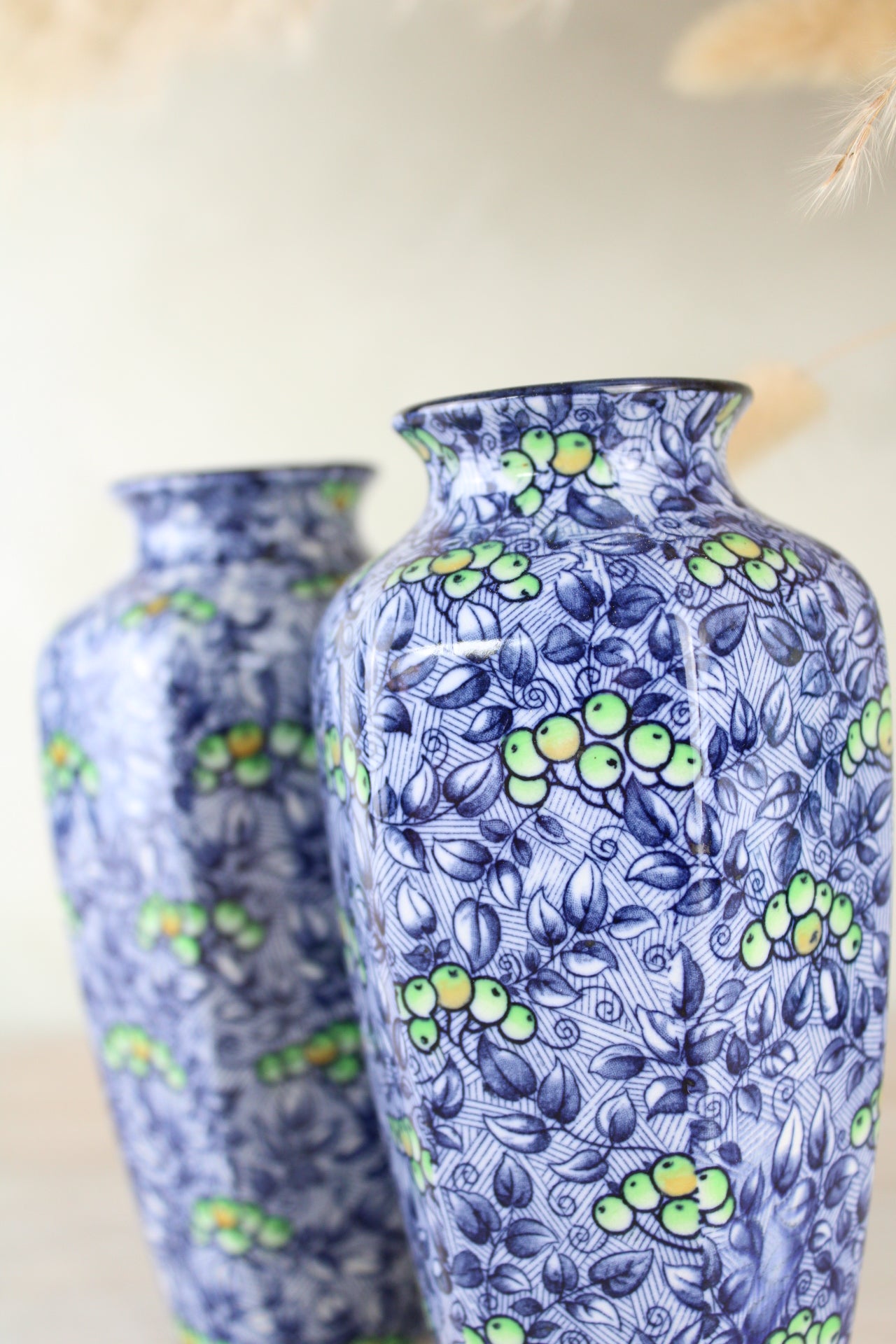 Pair of Furnivals Nowan Vases
