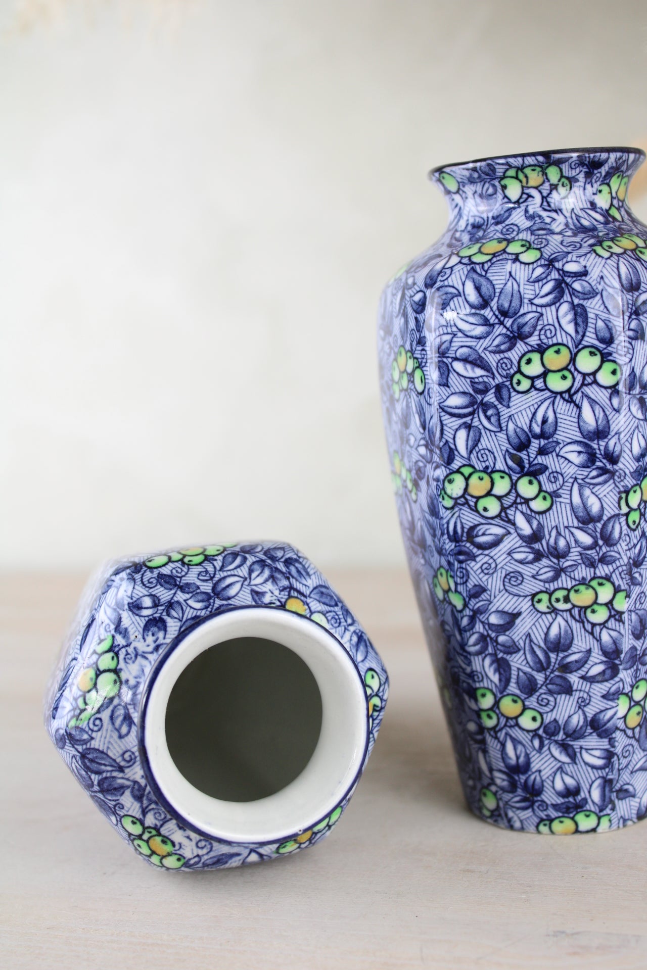 Pair of Furnivals Nowan Vases