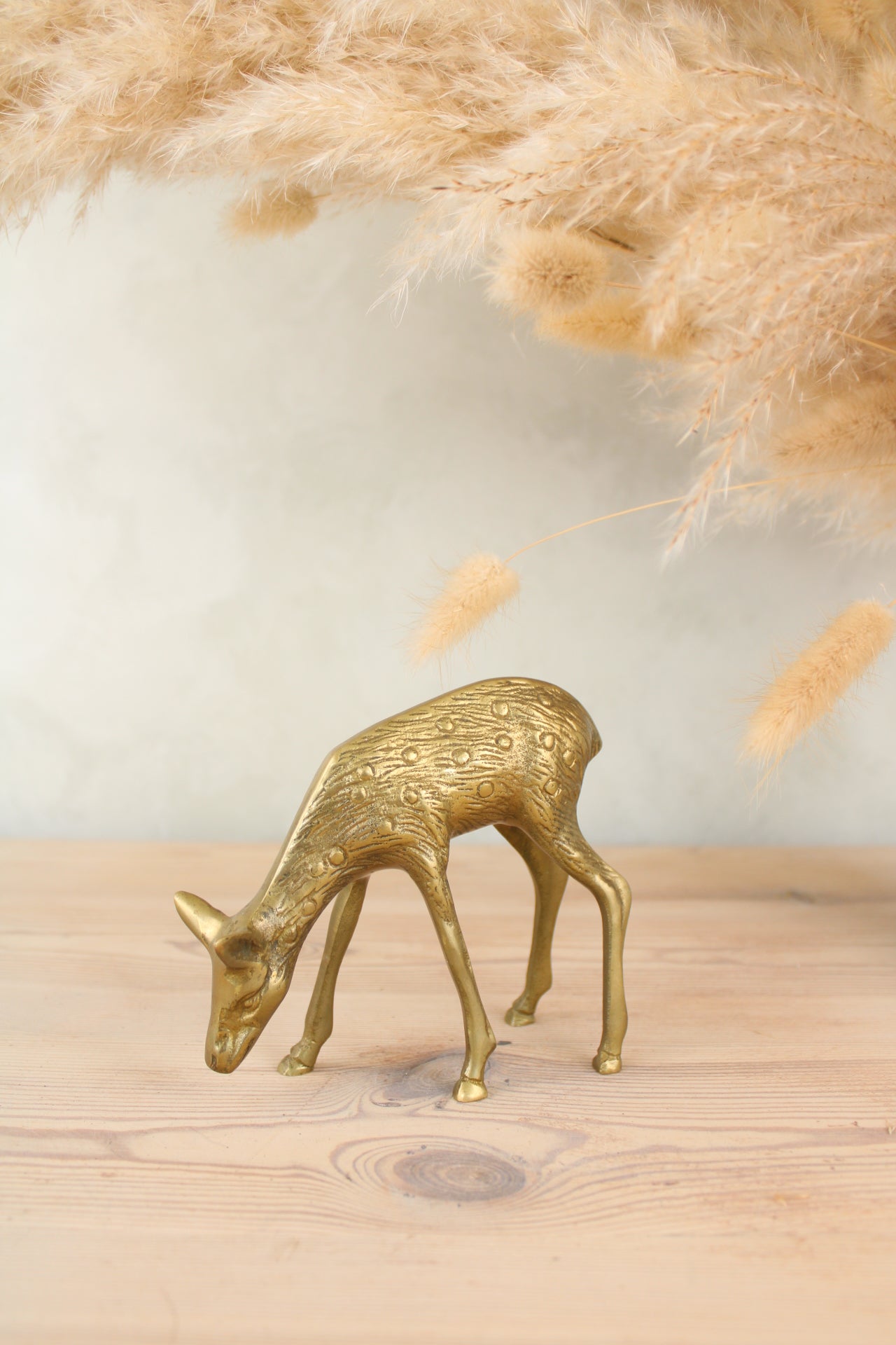 Brass Deer Figurine