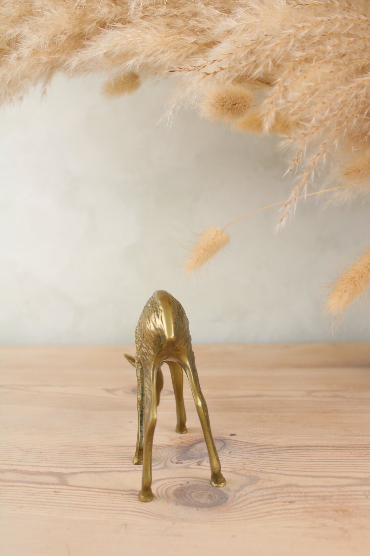 Brass Deer Figurine