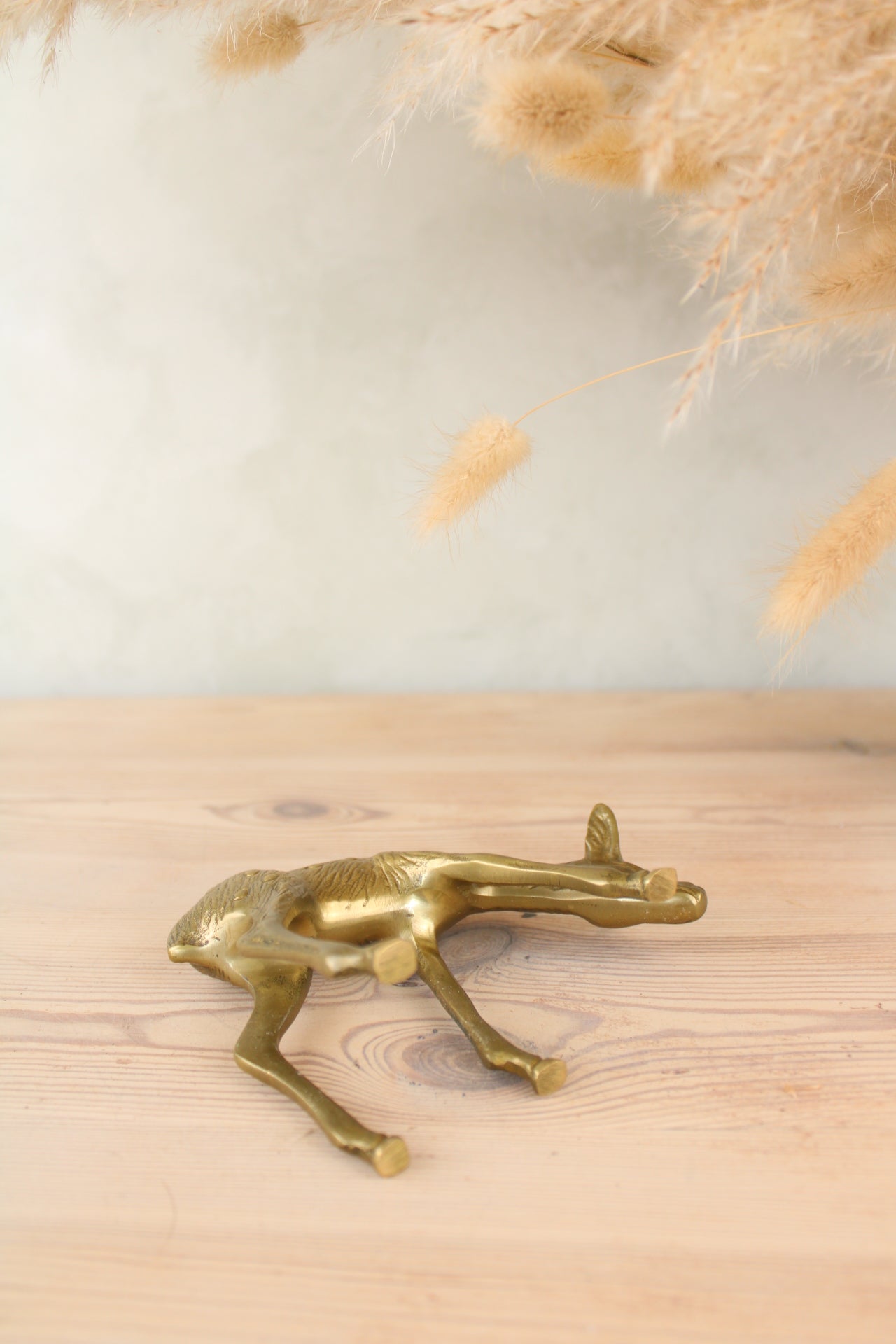 Brass Deer Figurine