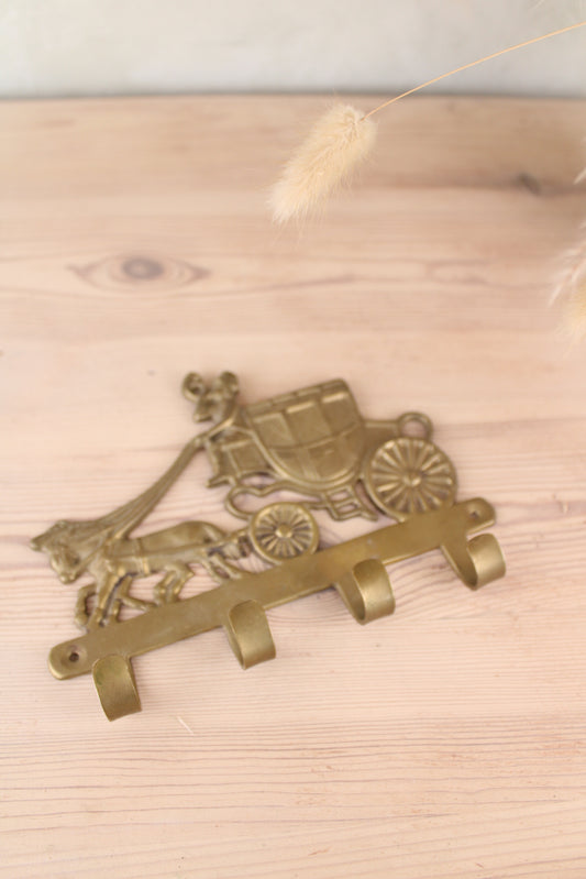 Brass Horse and Carriage Hooks