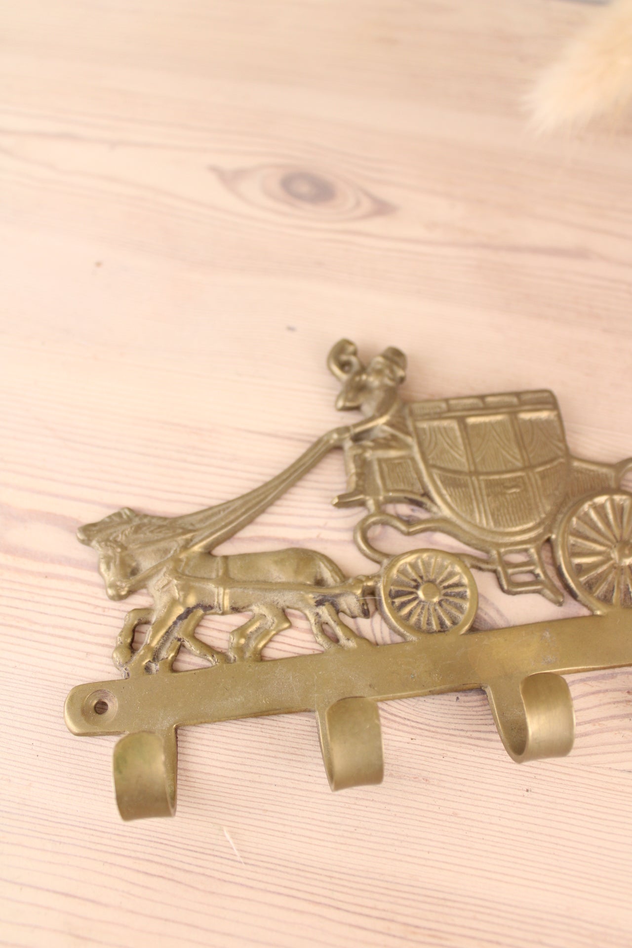 Brass Horse and Carriage Hooks