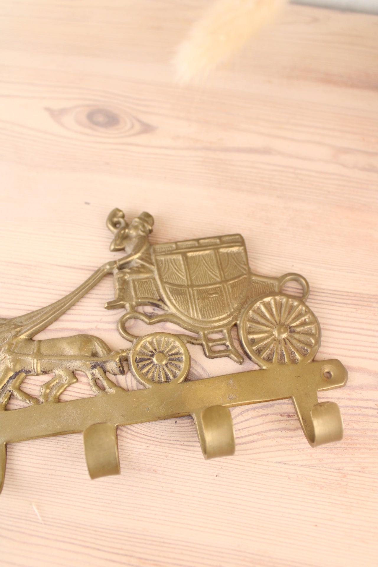 Brass Horse and Carriage Hooks