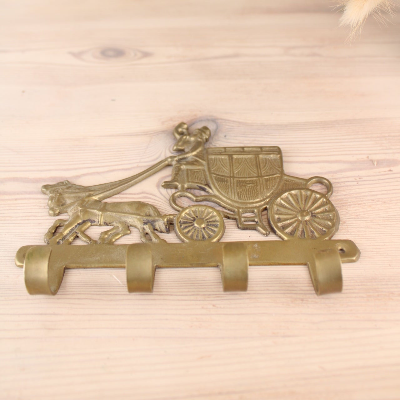 Brass Horse and Carriage Hooks