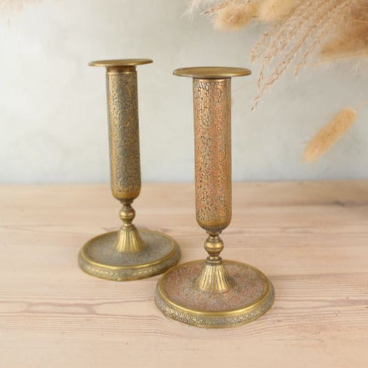 Pair of Brass Candlesticks