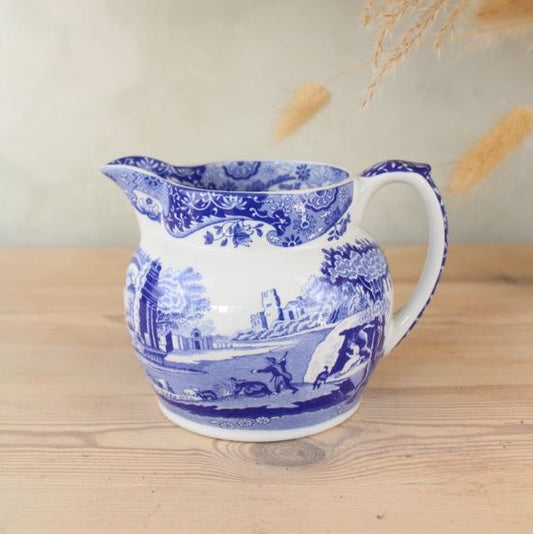 Spode Blue and White Jug