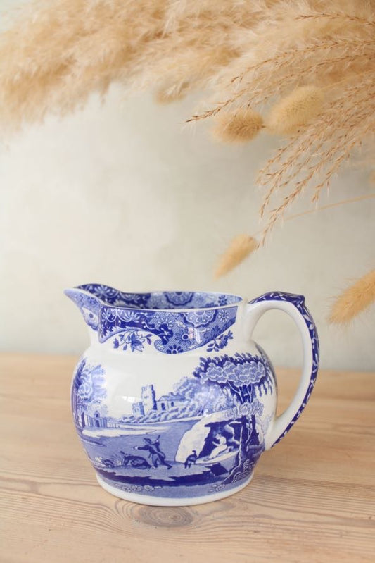 Spode Blue and White Jug