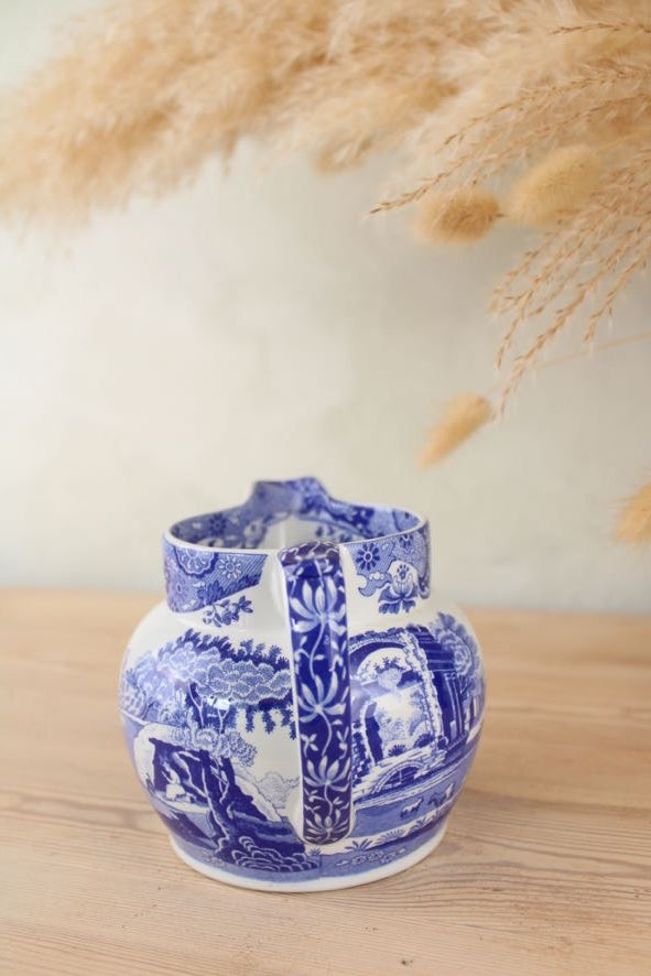 Spode Blue and White Jug
