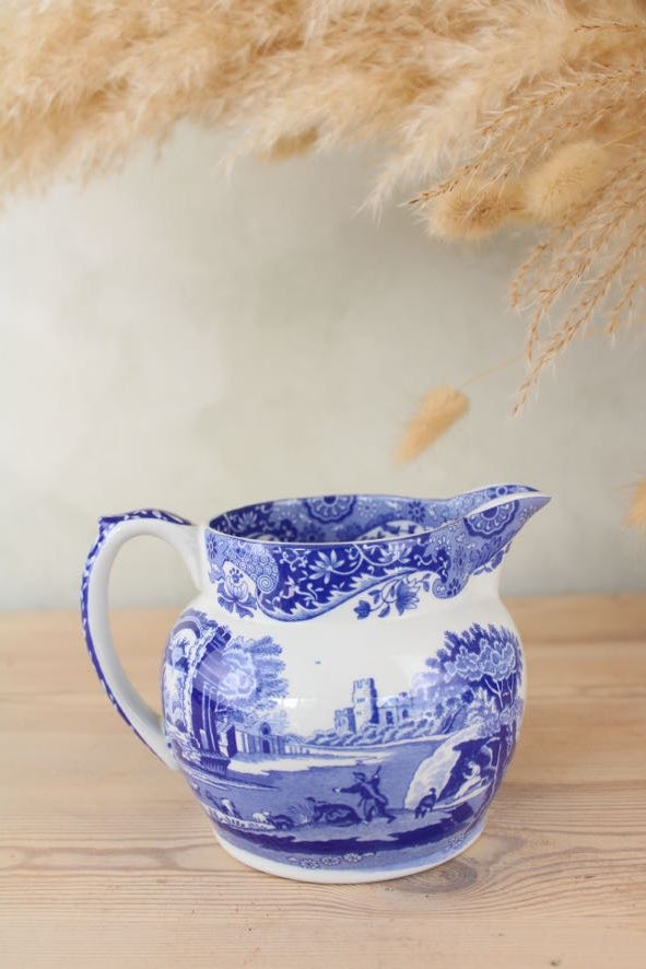 Spode Blue and White Jug