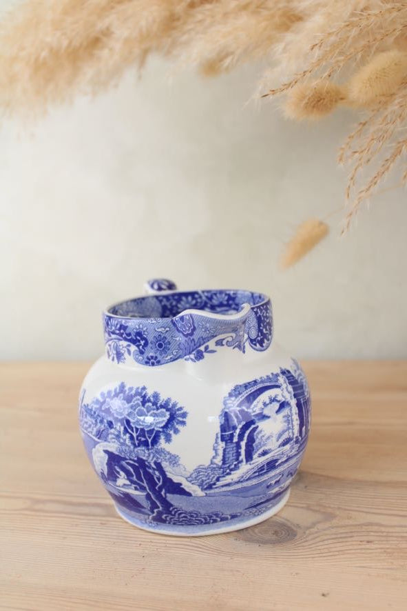 Spode Blue and White Jug