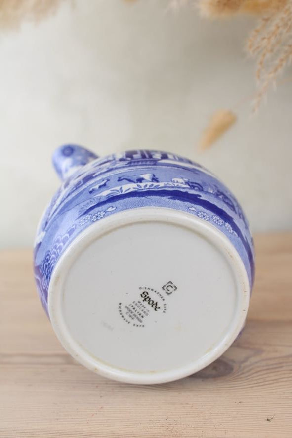 Spode Blue and White Jug