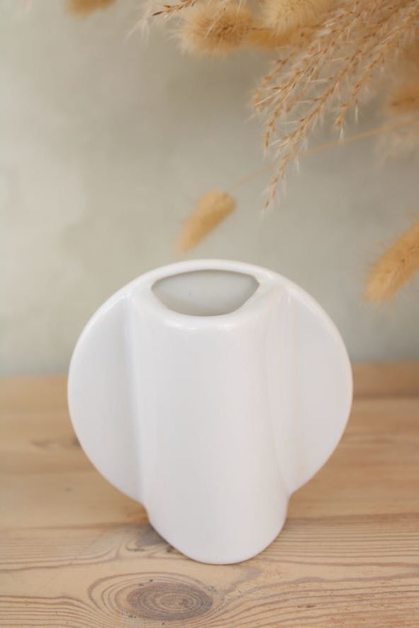 Greek Style Round Plaque Vase